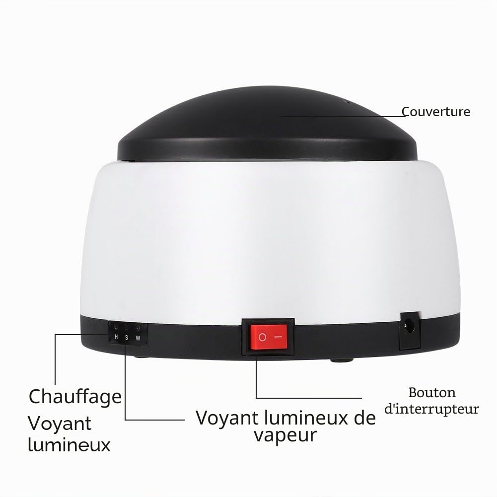 Machine de Dissolvant de Vernis à Ongles, 36W Outil Électrique de Manucure de Cuiseur à la Vapeur Cuit à la Vapeur pour Enlever le Gel plus Facile et sûr d'Enlèvement de Gel UV de Clou