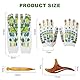 KUIRUNRX® Reflexzonen Socken, Fußreflexzonen Socken, Fußreflexzonen Socken Handschuhe, Reflexology Socks mit Massage Tools, Für Eine Verbesserte Fußgesundheit (Männer 40-44)