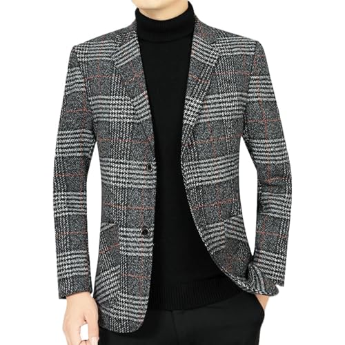 Blazer homme de mi-saison - Élégance infroissable et confort