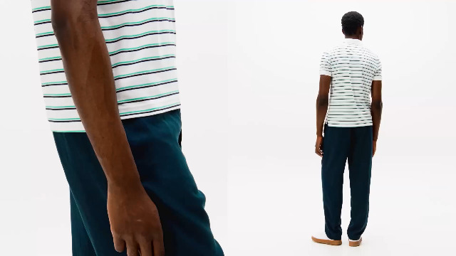 Camiseta polo casual para hombre Tommy Hilfiger, manga corta, corte regular, algodón líquido miniatura 4
