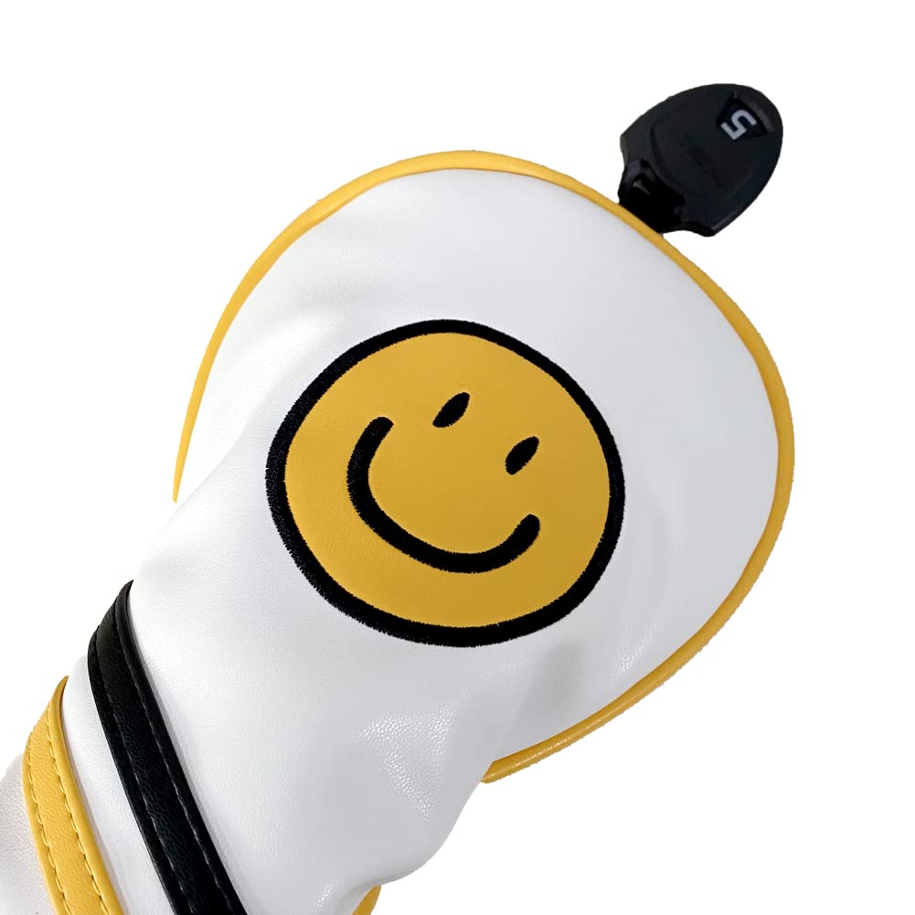 Amazon.co.jp: スマイル ヘッドカバーゴルフ ドライバー ウッド Amazon.co.jp: スマイル ヘッドカバーゴルフ ドライバー ウッド