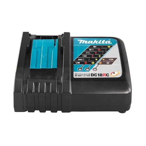 Perceuse visseuse 18V Ø13 mm MAKITA Avec 2 batteries LXT® 18V 5Ah + chargeur rapide + Coffret alu avec tiroir 96 accessoires DDF484RTX6 - vue 4