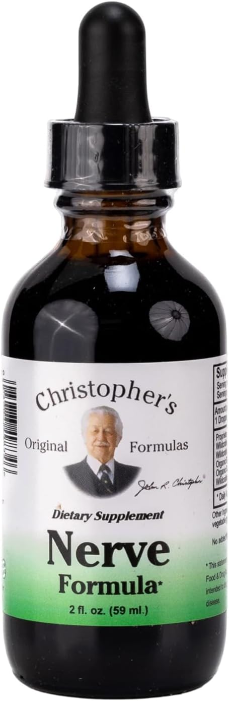Dr. Christopher's Formula Dr Original s Nerve, 2 Fluid Ounce