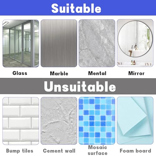 Ventouses de fenêtre pour décorations saisonnières et signalétiques sur vitre - 6