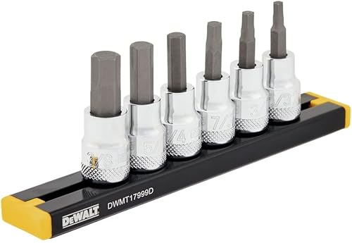 DEWALT CONJUNTO DE ENCHUFE HEXAL SAE, 6PC (DWMT17000)