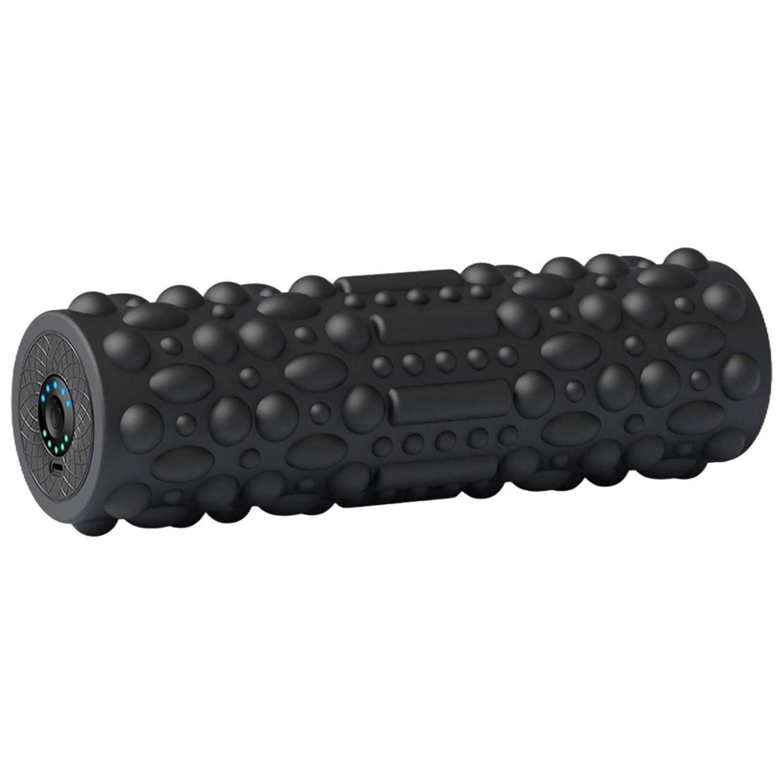 Rodillo de espuma for ejercicio, masajeador tejido con rodillo muscular for culturismo, 2 uds Para Fitness(Black)