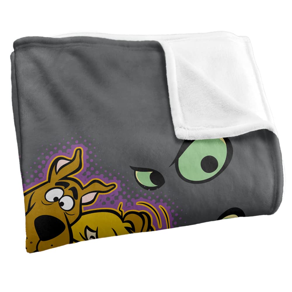 LOGOVISION Scooby DOO!Scooby-DOO Optimalweiche Kuscheldecke von Silky Touch, 152 x 127 cm