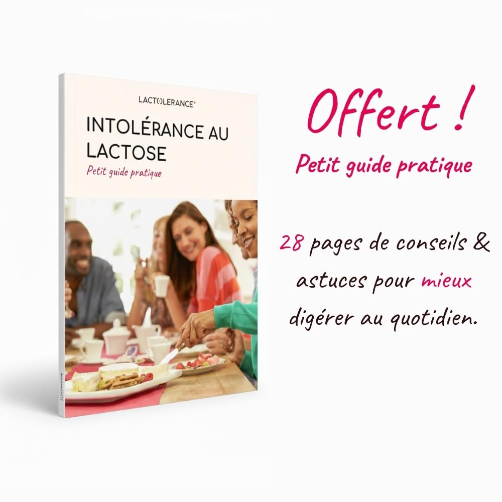 LACTOLERANCE Pack Découverte ULTRA & 1/DAY, Lactase, Lipase, Probiotiques | Digestion du lactose et des graisses, enzymes digestives et ferments lactiques, double action, format d'essai 30 jours