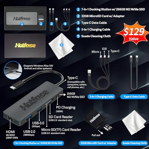 TUF F15 15,6" WQHD 144Hz Gaming Laptop, Intel i7-12650H, grafica NVIDIA GeForce RTX 3050, 64GB DDR5, 2TB SSD, tastiera retroilluminata, Wi-Fi 6, Win 11, nero, set di docking station da 256 GB - Notebook - Immagine 1