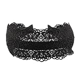 . Material: Spitze, Harz, Stirnband breit: Ca. 6,0 cm / 2,36 Zoll, Umfang: ca. 42cm / 16.5inch