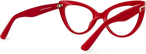 Miniatura 6 de VOOGLAM Cateye - Gafas azules para mujer, antifatiga ocular, ojos secos, computadora, teléfono, TV, gafas Veromca