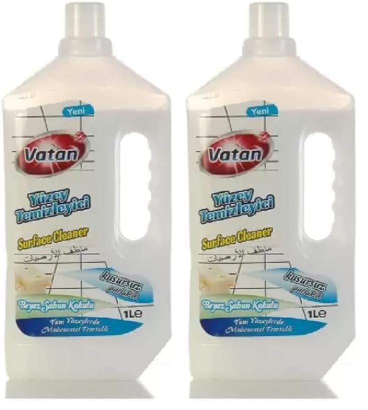 Vatan Yüzey Temizleyici Yoğun Beyaz Sabun 1000 ml 2li paket