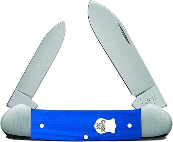 Case Knives CA16743 Blue G-10 - Canoe Knife