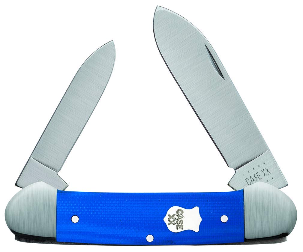 Amazon.com : Case WR XX Pocket Knife Canoe - Blue G-10 Item #16743