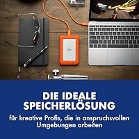 LaCie 2TB Rugged Externe Tragbare Festplatte | USB-C (STFR2000800) – Ansicht 5