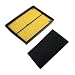 Poweka Air Filter Pre-Filter for Honda GX610 GX620 GX670 18HP 20HP 24HP GX610KS GX620K1 Replace 17210-ZJ1-840 17210-ZJ1-841 17210-ZJ1-842