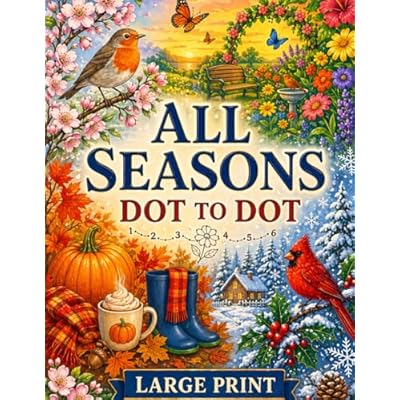 All Seasons Dot to Dot Book