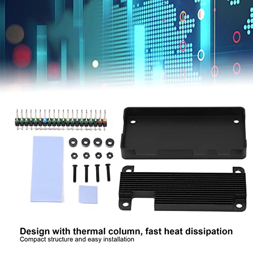 Caja de enfriamiento pasivo de aleación de aluminio miniatura 3