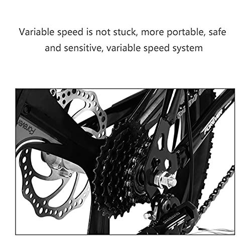 Axdwfd Kinderfahrräder Hohe Kohlenstoffstahl Kinderfahrrad 20 Zoll Jungen und Mädchen Radfahren, geeignet für Kinder 9-14 Jahre alt, Orange – Bild 5
