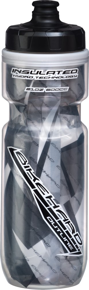 BikeHard Insulated Water Bottle 21oz Black