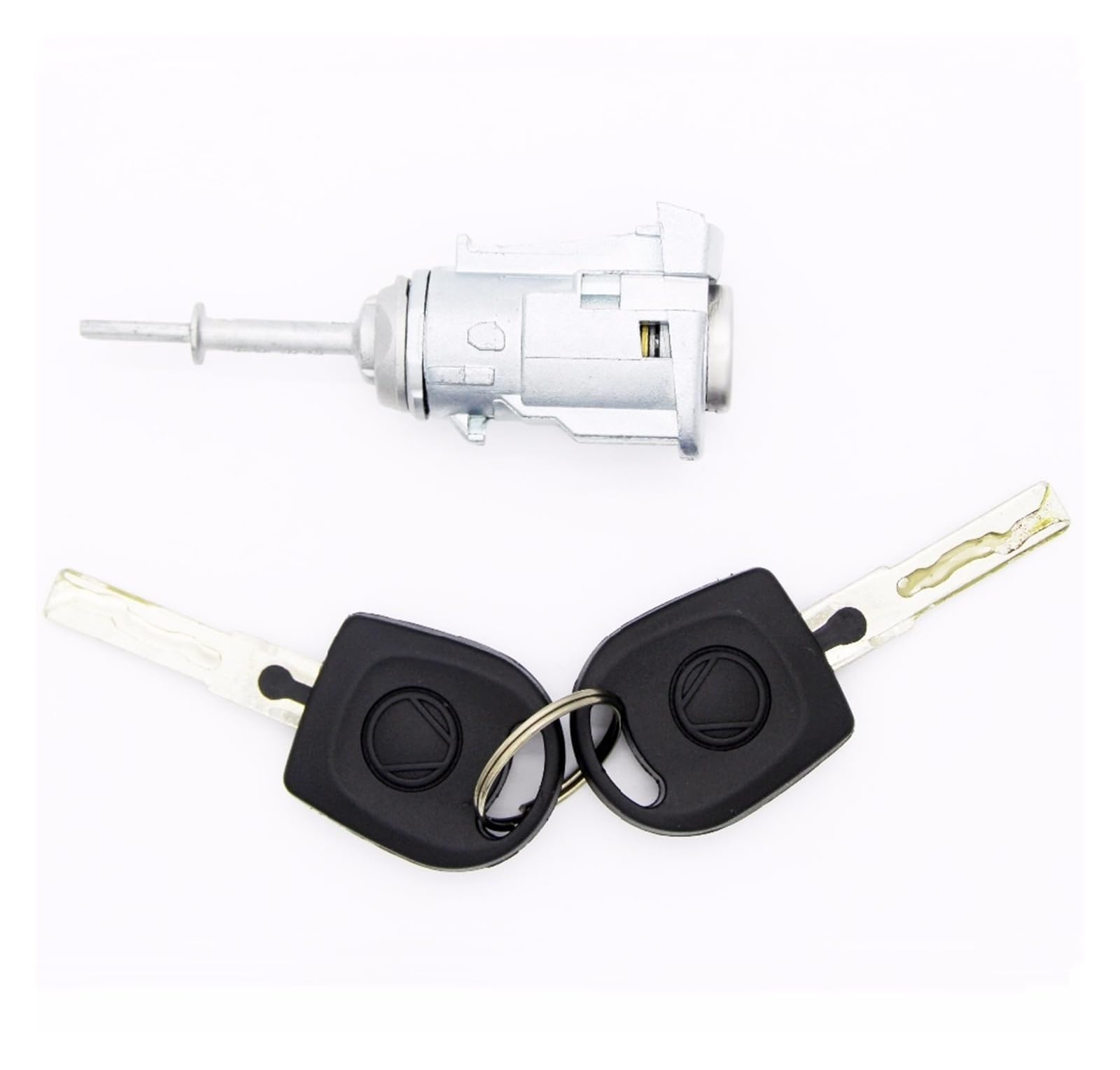 Fit For PASSAT SEAT TOLEDO LEON AROSA LUPO LEFT DOOR LOCK BARREL CYLINDER With 2 KEYS 3B0837167