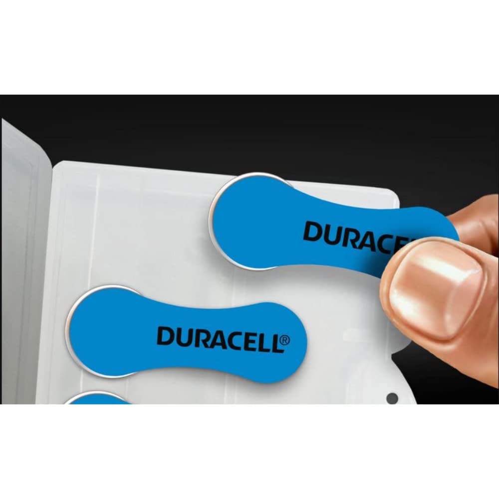 DURACELL Batteries pour appareils acoustiques 675 - Lot de 60 | Piles Zinc-Air de Longue durée, idéales pour l'audition fiable et Continue