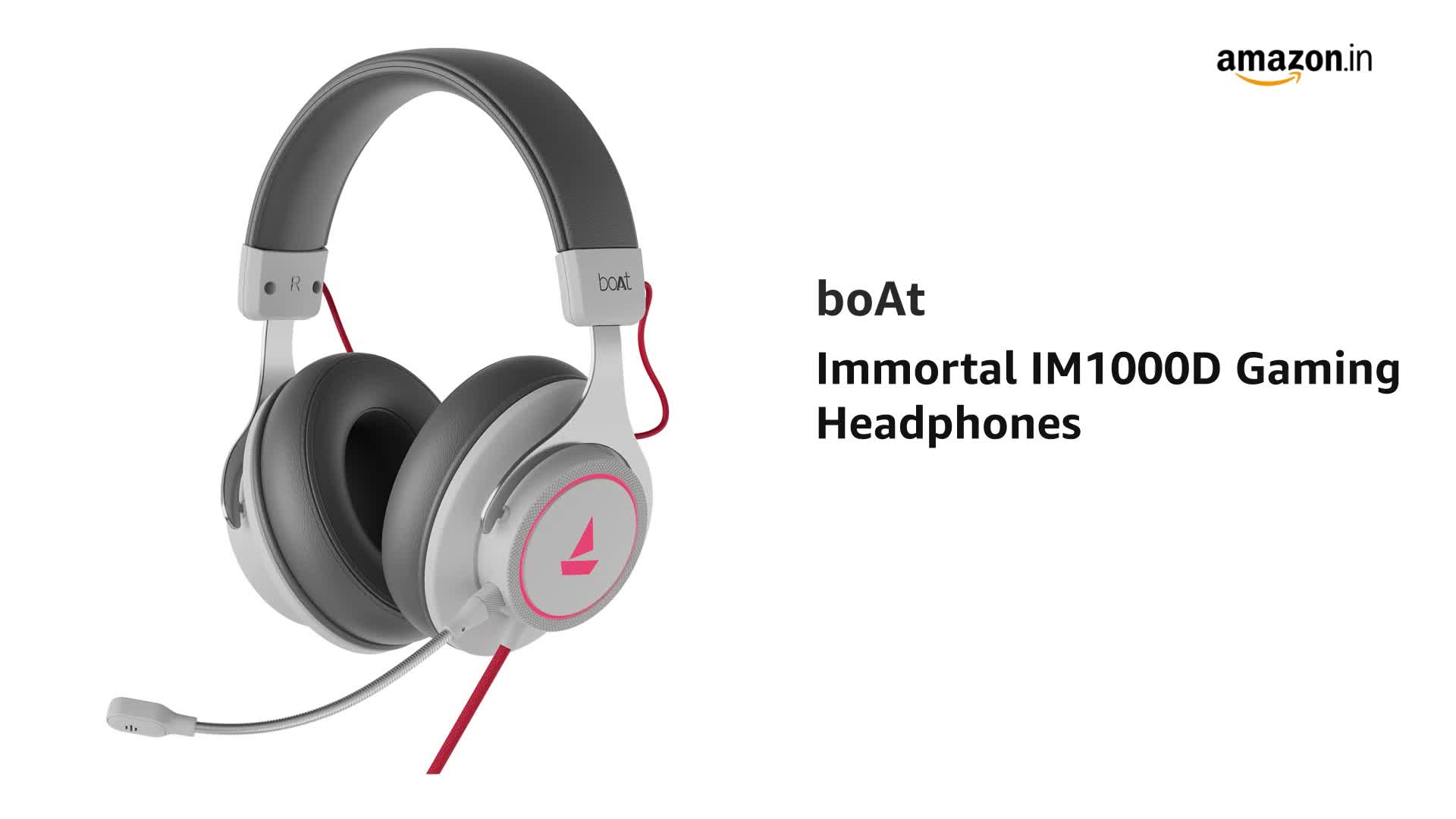 boAt Immortal IM1000D Dual Channel 