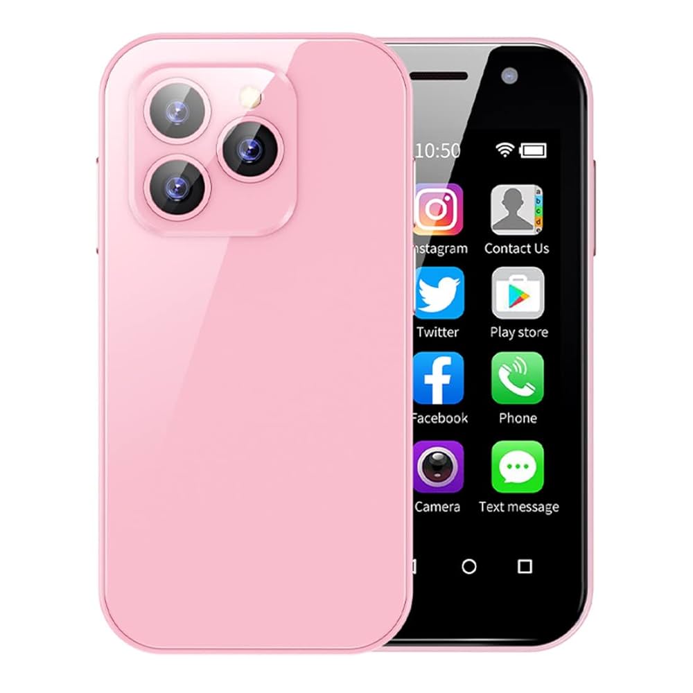 Rainbuvvy 超コンパクトスマホ Rainbuvvy Pocket Mini Smartphone 4GB RAM + 128GB ROM 4G