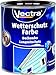 Produktbild Vectra Wetterschutz Holzschutzfarbe mit Abperleffekt Schwarz Seidenmatt 5 Liter