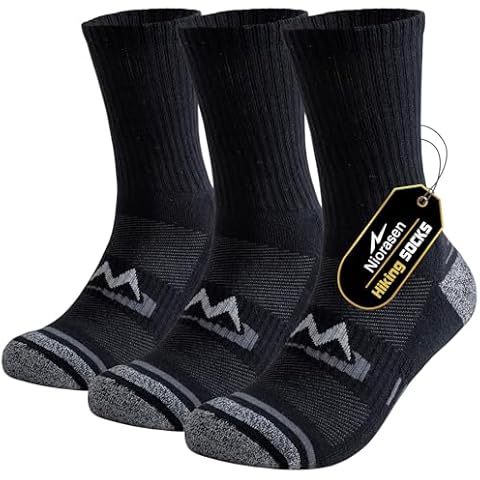 Niorasen Cushioned Hiking and Running Socks Cover