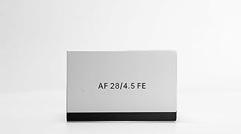 Amazon.co.jp: VILTROX AF 28mm F4.5 FE 超薄型 レンズ Sony E