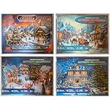 (Random Pattern) Christmas Advent Puzzle Calendar 2025/2026-1000 Pieces Jigsaw Puzzle Advent Calendar, 24-Day Nativity Puzzle, Advent Calendar Holiday Puzzle Gift for Adults, Family