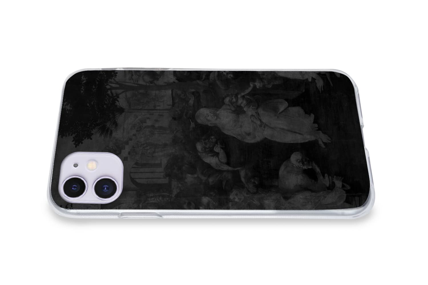 Funda para iPhone 11 - Adoración de los Reyes Magos - Leonardo da Vinci - Funda de Silicona/Funda Blanda para teléfono móvil