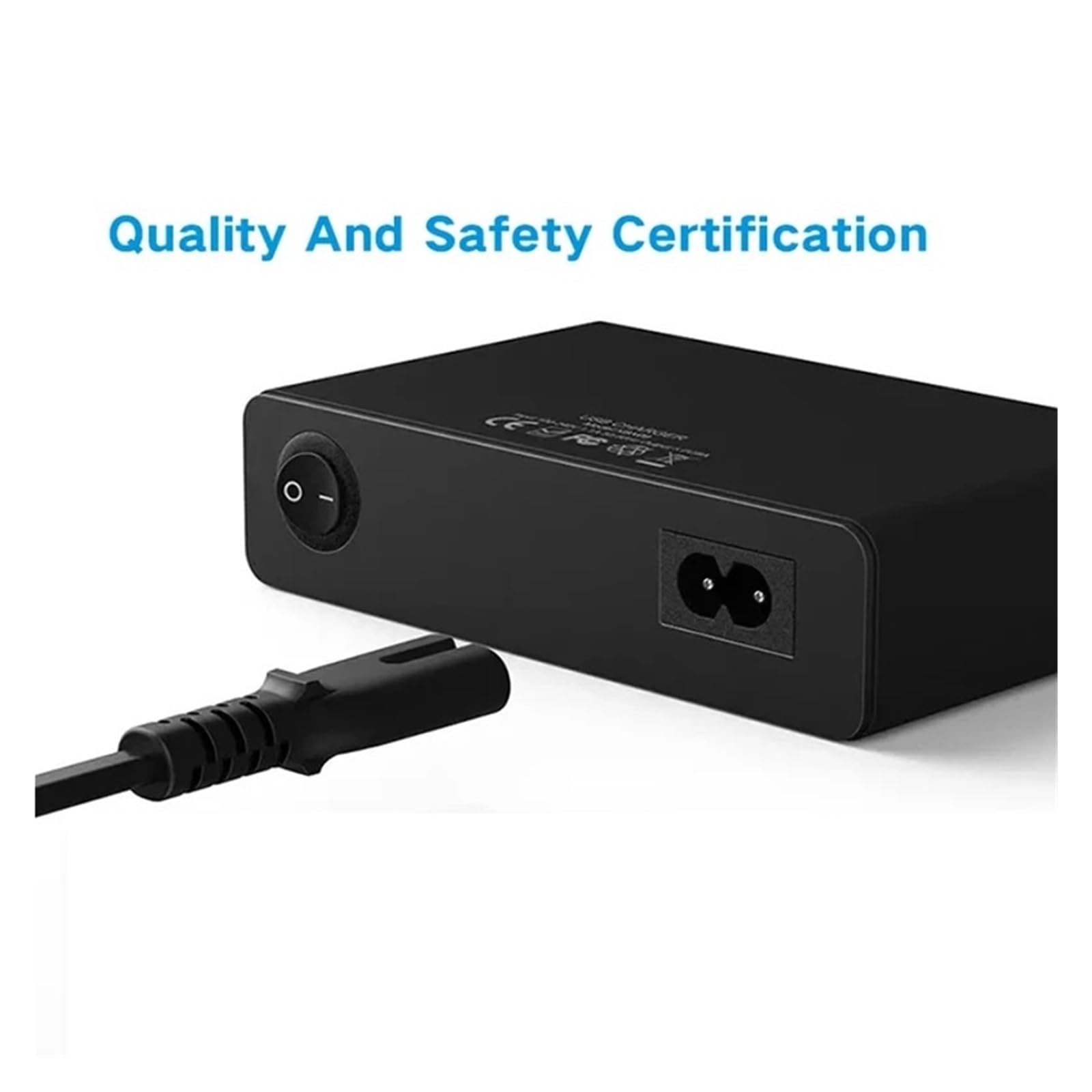 Caricatore Di Ricarica Rapido USB 65W 10 20w For Stazione Hub Con Porte Multiple For Telefoni Cellulari Da 60W Capacità Di Ricarica Rapida(65W Black)