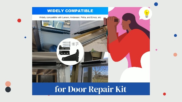 ArrogantF Storm Door Closer Bracket Compatible With Andersen/Emco