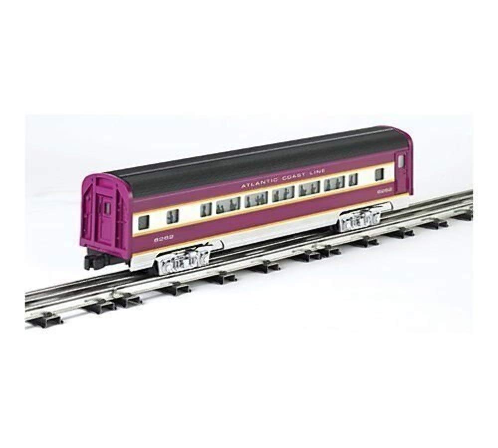 Williams by Bachmann Atlantic Coast Line Aluminum Luxury Liner Passenger 2 Car Add-On Train Set, 60'
