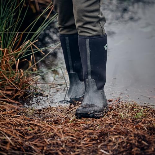 Grubs Frostline Neopren klassische Stiefel, 5 mm isolierte, wadenhohe Schuhe, wasserdichte lange Gummistiefel, bequeme Schuhe mit TRAX™-Grip, Outdoor-Stiefel für kaltes Wetter von -20°C bis +20°C,S-42