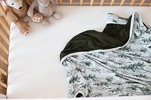 Pobi Baby Premium Baby Blanket, Soft Stretchy Quilt For Babies, Toddlers, Kids (Magical Woods) #TOP1