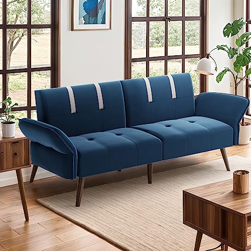 Shintenchi Futon Sofa Bed Modern Folding Sleeper Couch Bed for ...