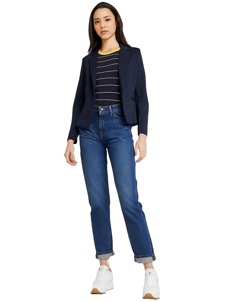 Blue Casual Blazer,Comfy Blazer,Long Sleeve Blazer,Classic Tailored Blazer, Blazer for Women, Formal Blazer03,Classy Blazer for Women.-picture-12