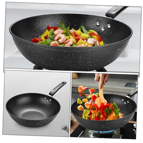Wok pequeño antiadherente de piedra Maifan SOLUSTRE miniatura 6