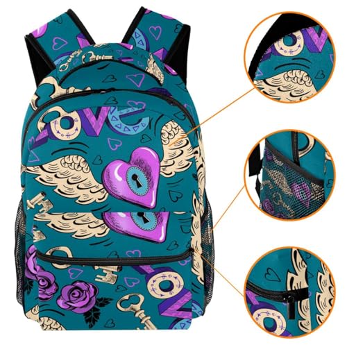 Sac à dos de voyage Londres ergonomique 29.4x20x40cm à compartiments