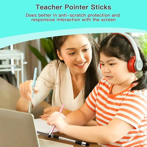 Stylet télescopique universel pour tablette iPhone et smartphone Android rose - 7