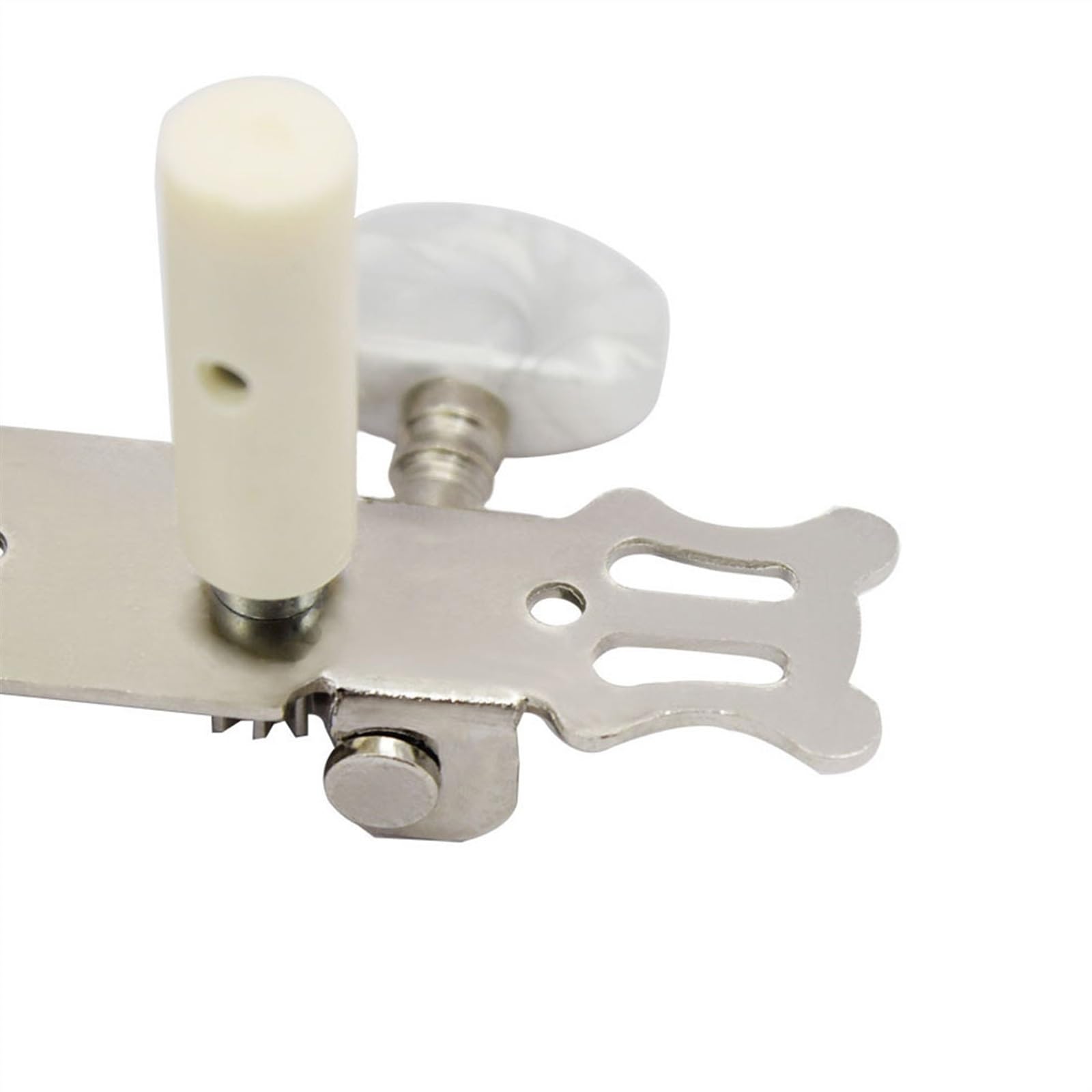 Coppia di pulsanti di accordatura per chitarra classica per chitarra acustica Pulsanti di accordatura per chitarra con tripla manopola rotonda Testa Dell'accordatore Per Chitarra