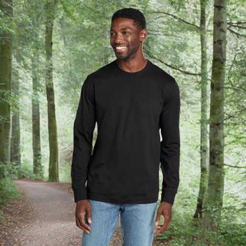 Eddie Bauer Men's Legend Wash 100% Cotton Long-Sleeve Classic T-Shirt3