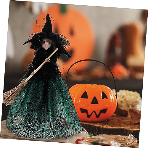 Figurine sorcière stable et légère pour embellir une table sans risquer de chute