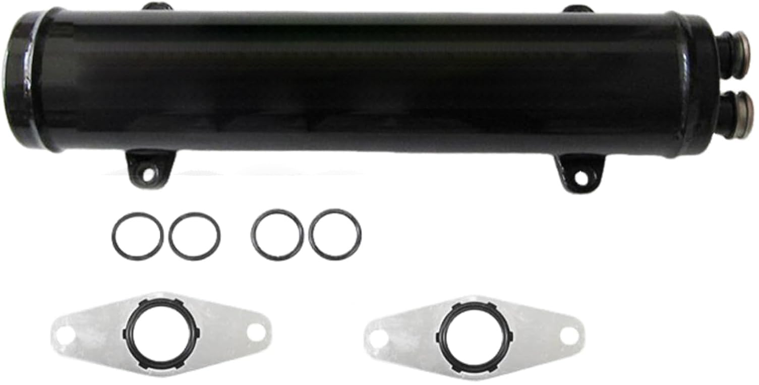 LSSOCH Oil Cooler With Gaskets Kit 3412857 3413091 3069677 3069678 109080 Compatible With Cummins Engine Models N14