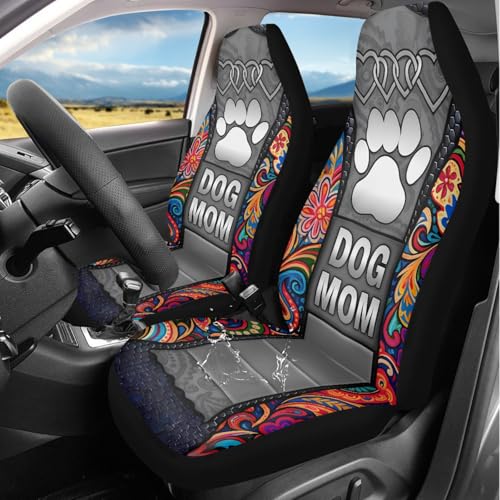 🚘 DESIGN ELEGANTI: i nostri coprisedili sono stampati su richiesta, con una vasta gamma di motivi vivaci e personalizzati. Progettati pensando al colore, alla moda e alla bellezza, cattureranno sicuramente la tua attenzione e valorizzeranno gli interni della tua auto. Li adorerai!