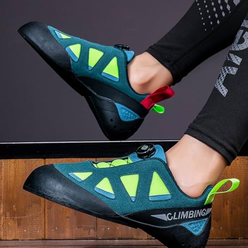 Zapatos de escalada ligeros que evitan resbalones en boulder interior para principiantes 6