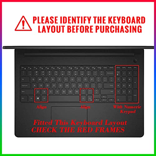 Protector de teclado de silicona para Dell Inspiron miniatura 2
